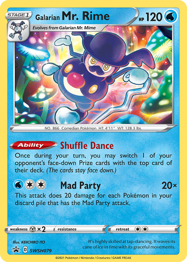 Galarian Mr. Rime - SWSH Black Star Promos SET-SWSH079