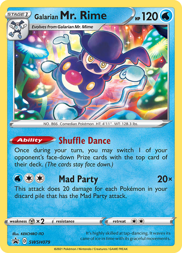 Galarian Mr. Rime - SWSH Black Star Promos SET-SWSH079