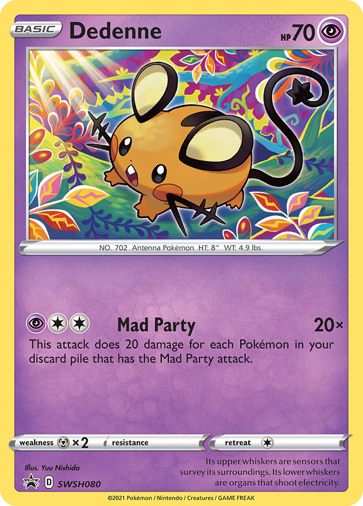 Dedenne - SWSH Black Star Promos SET-SWSH080