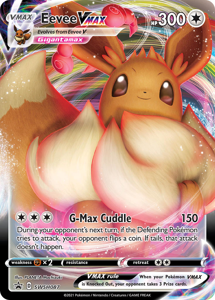 Eevee VMAX - SWSH Black Star Promos SET-SWSH087