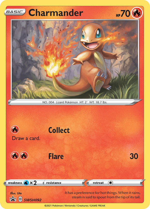 Charmander - SWSH Black Star Promos SET-SWSH092