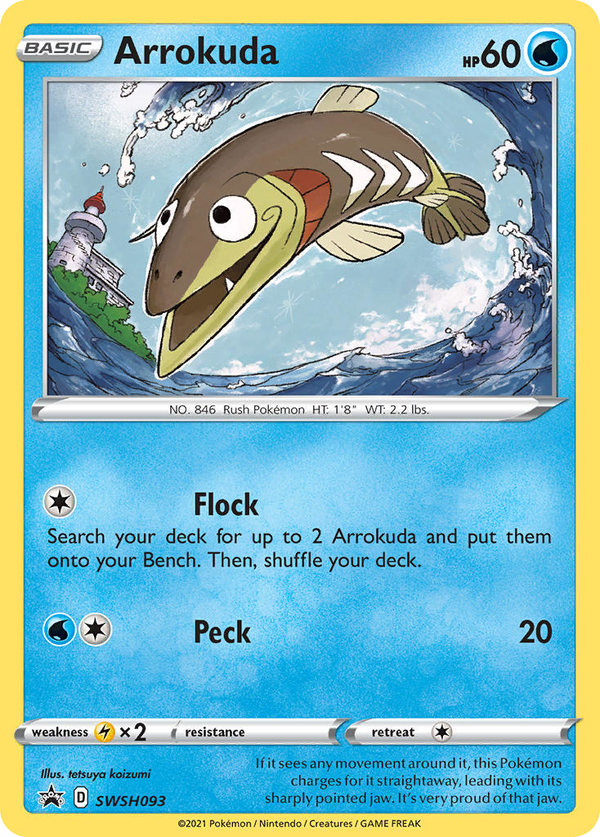 Arrokuda - SWSH Black Star Promos SET-SWSH093