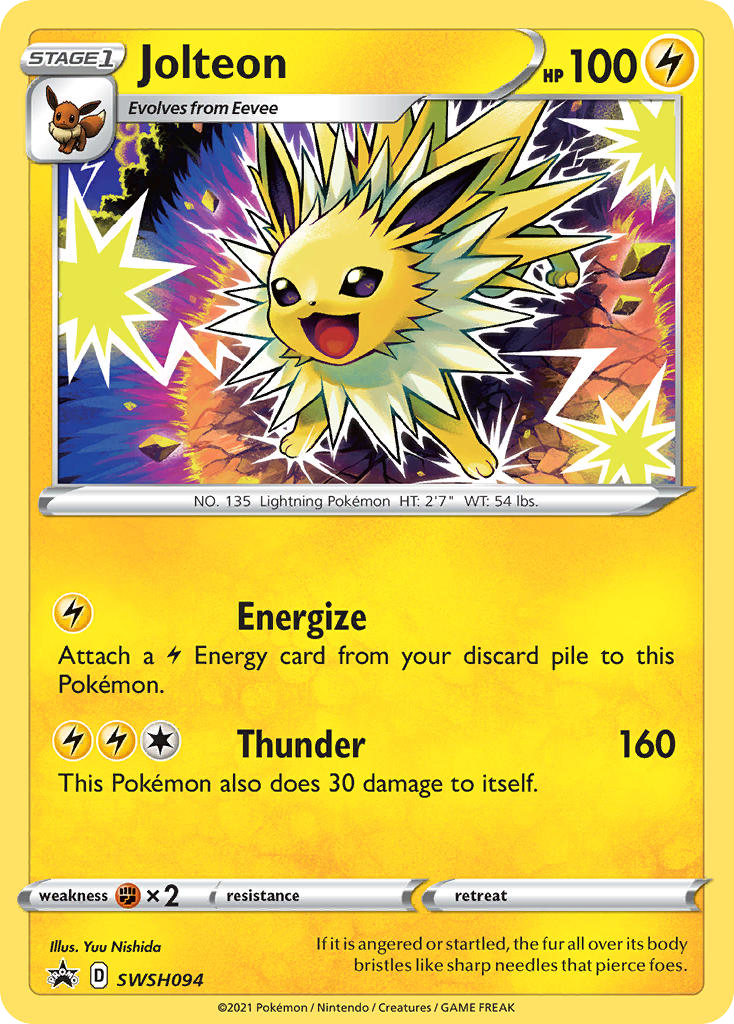 Jolteon - SWSH Black Star Promos SET-SWSH094