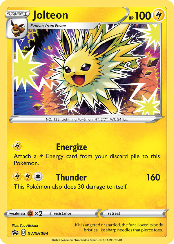 Jolteon - SWSH Black Star Promos SET-SWSH094