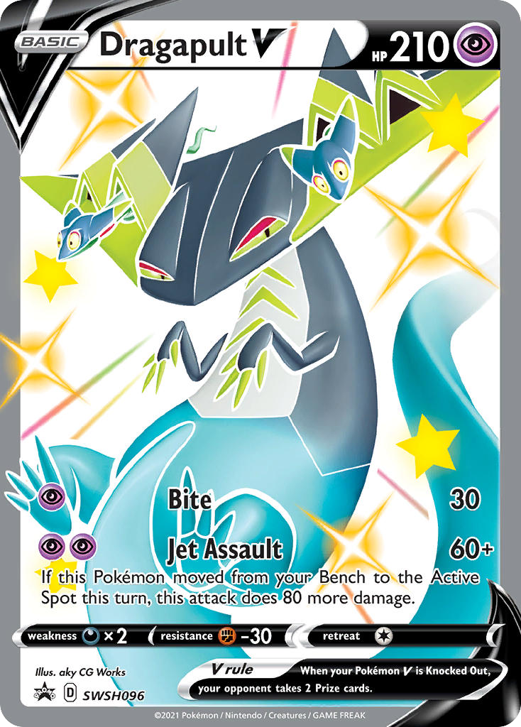 Dragapult V - SWSH Black Star Promos SET-SWSH096