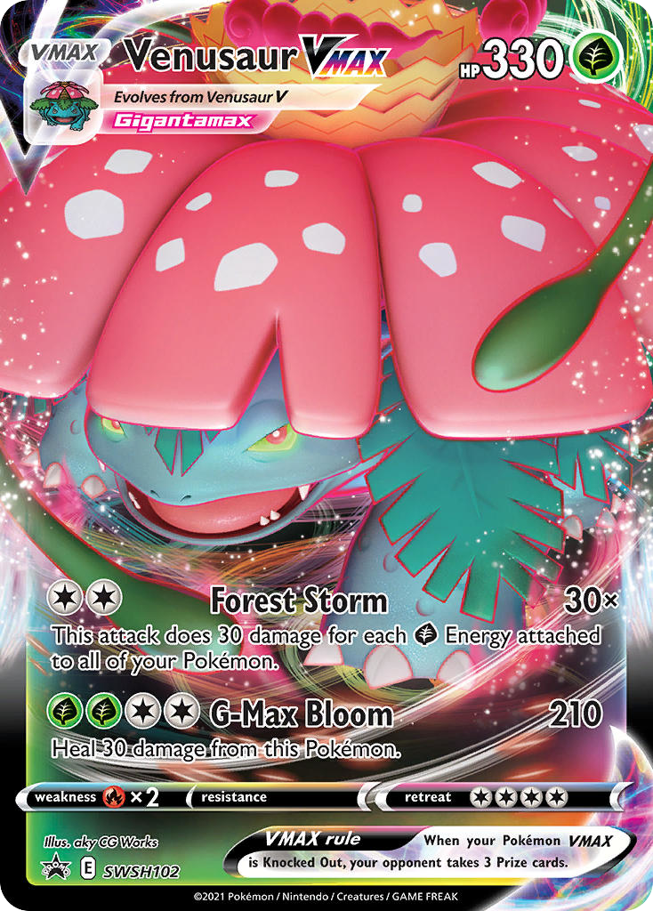 Venusaur VMAX - SWSH Black Star Promos SET-SWSH102