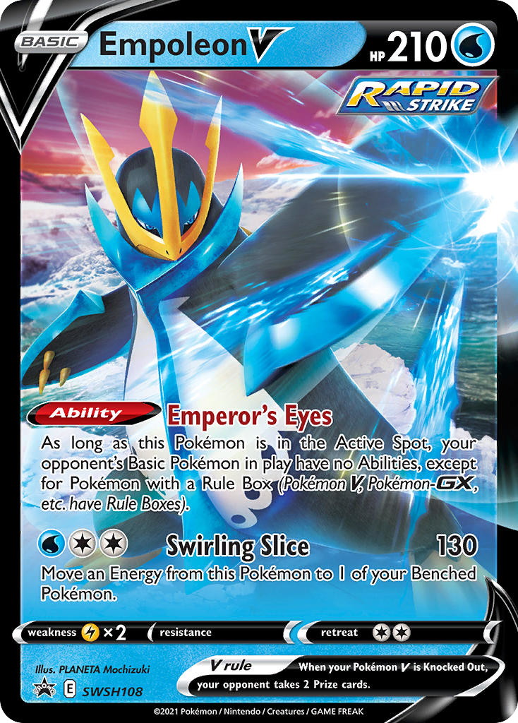 Empoleon V - SWSH Black Star Promos SET-SWSH108