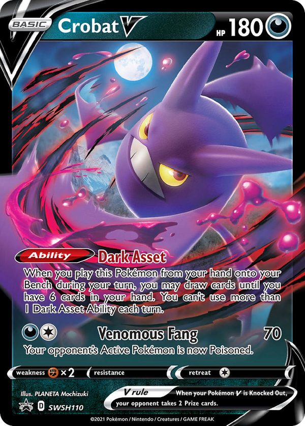 Crobat V - SWSH Black Star Promos SET-SWSH110