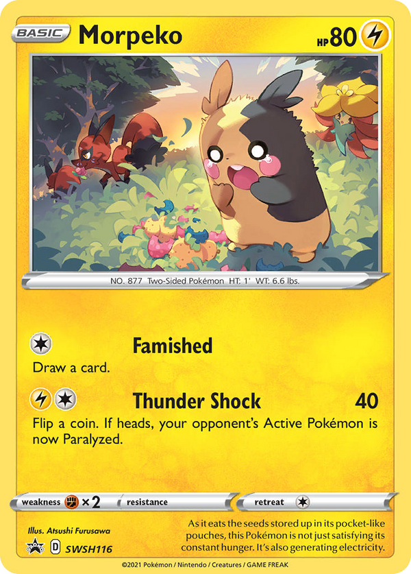Morpeko - SWSH Black Star Promos SET-SWSH116