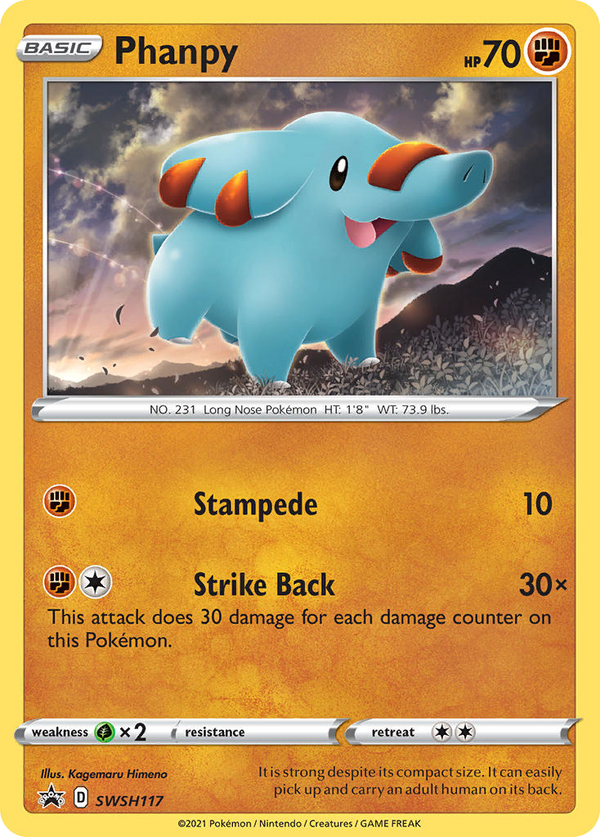 Phanpy - SWSH Black Star Promos SET-SWSH117