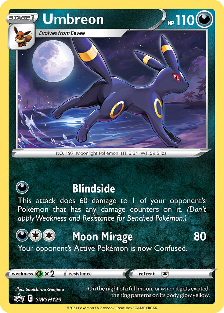Umbreon - SWSH Black Star Promos SET-SWSH129