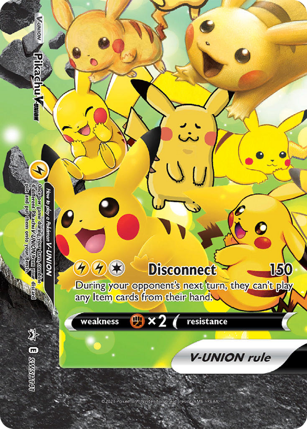 Pikachu V-UNION - SWSH Black Star Promos SET-SWSH141