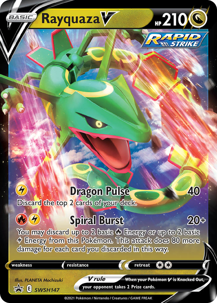 Rayquaza V - SWSH Black Star Promos SET-SWSH147