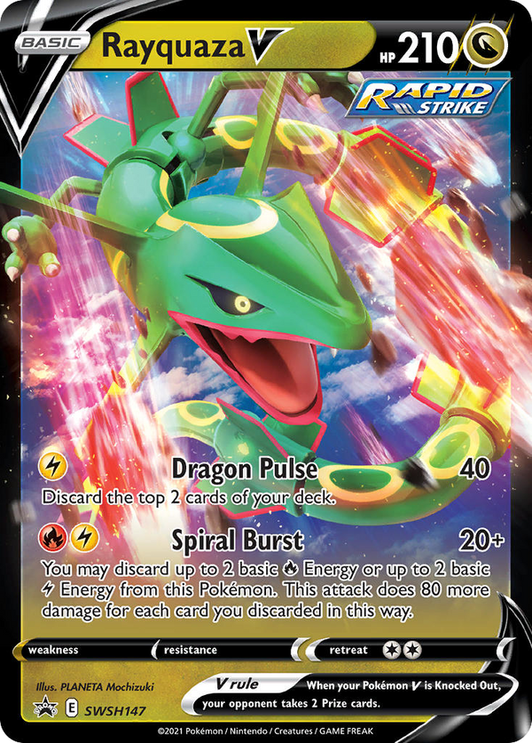 Rayquaza V - SWSH Black Star Promos SET-SWSH147