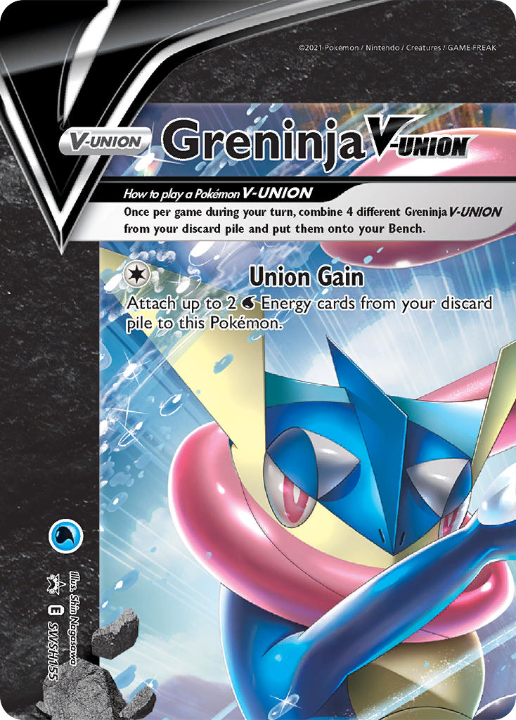 Greninja V-UNION - SWSH Black Star Promos SET-SWSH155