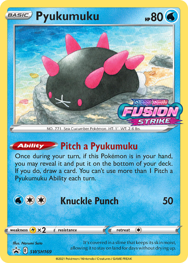 Pyukumuku - SWSH Black Star Promos SET-SWSH169