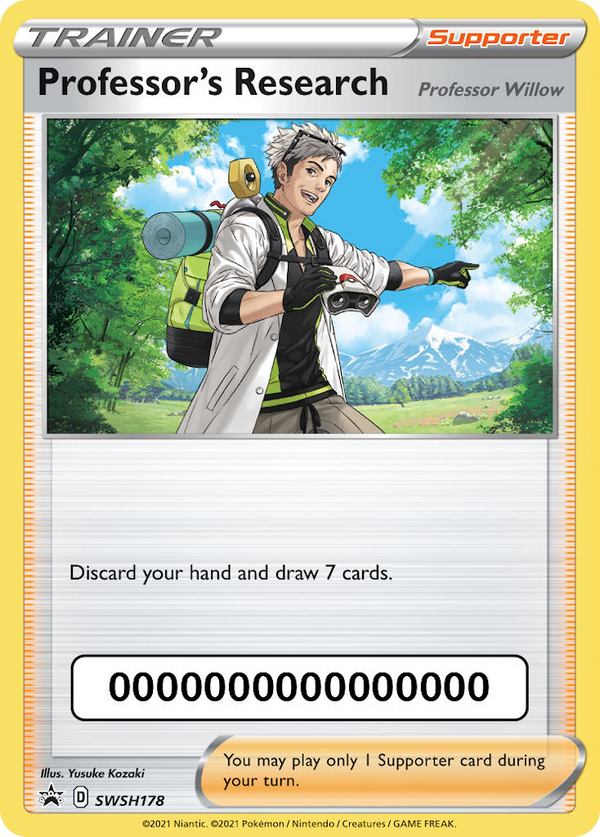 Professor's Research - SWSH Black Star Promos SET-SWSH178