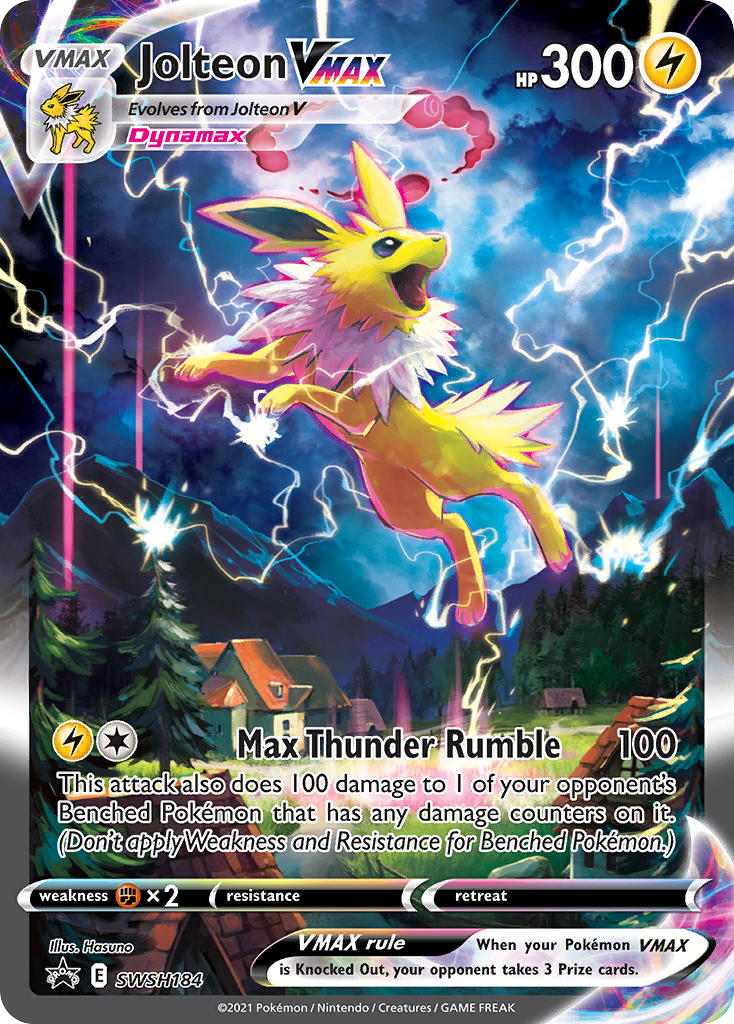 Jolteon VMAX - SWSH Black Star Promos SET-SWSH184