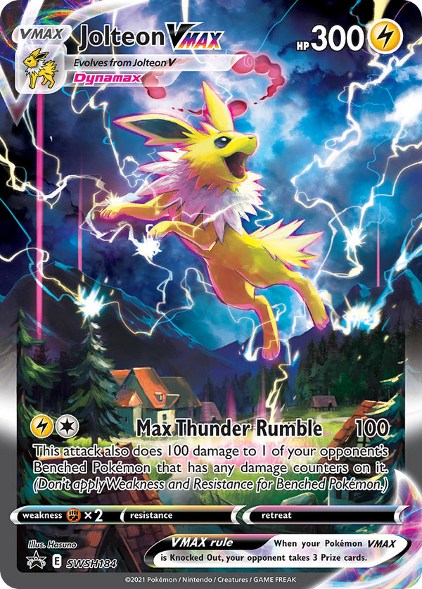 Jolteon VMAX - SWSH Black Star Promos SET-SWSH184