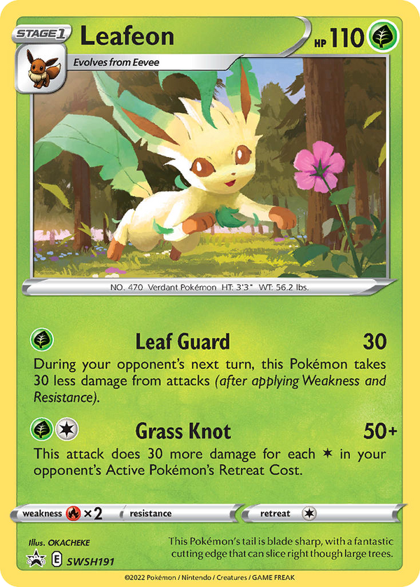 Leafeon - SWSH Black Star Promos SET-SWSH191
