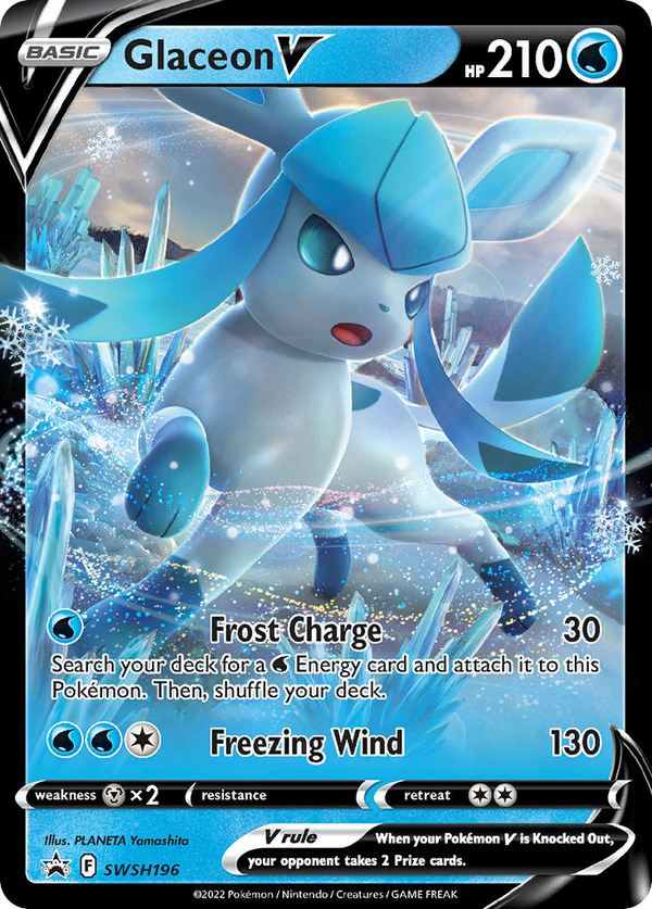 Glaceon V - SWSH Black Star Promos SET-SWSH196