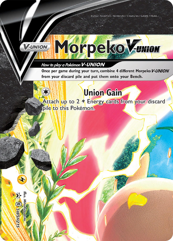 Morpeko V-UNION - SWSH Black Star Promos SET-SWSH215