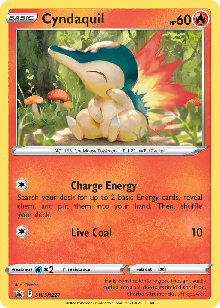 Cyndaquil - SWSH Black Star Promos SET-SWSH221