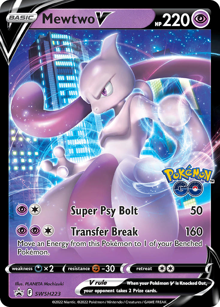 Mewtwo V - SWSH Black Star Promos SET-SWSH223