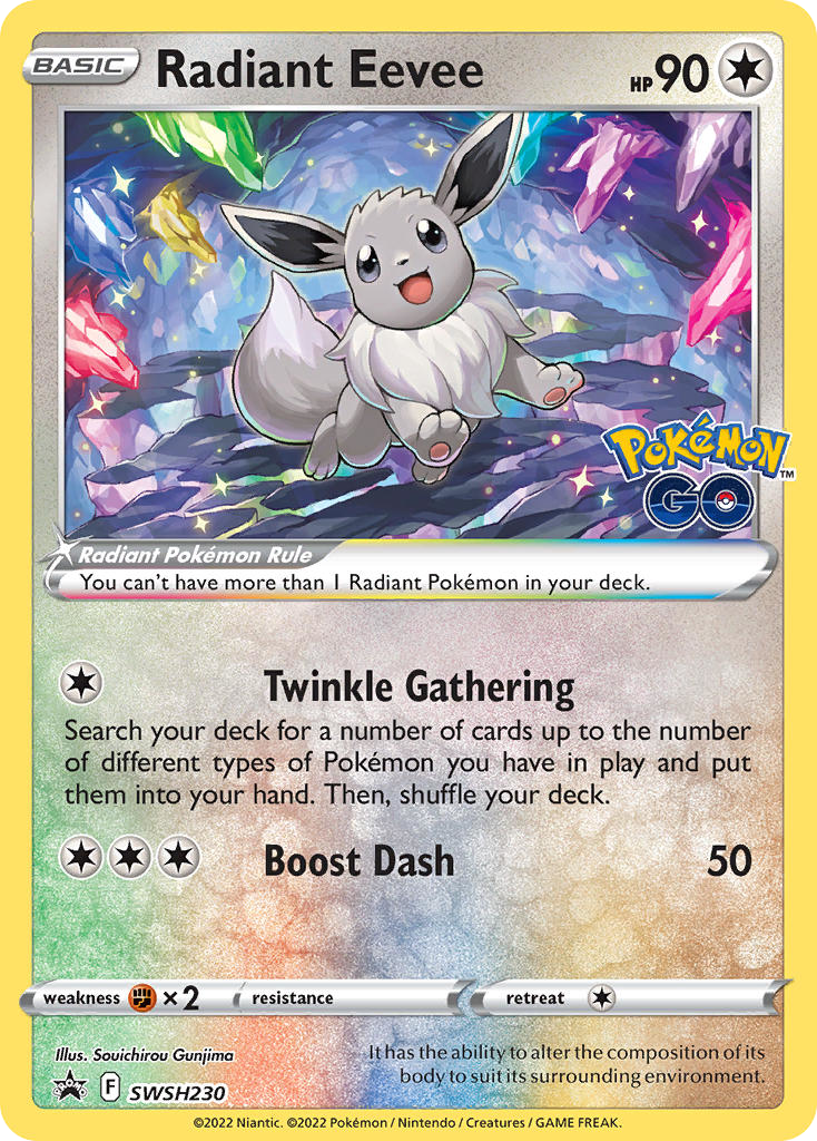 Radiant Eevee - SWSH Black Star Promos SET-SWSH230
