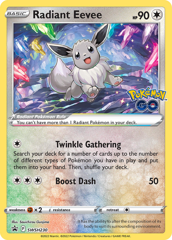 Radiant Eevee - SWSH Black Star Promos SET-SWSH230