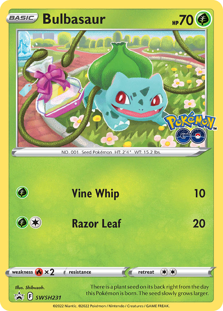 Bulbasaur - SWSH Black Star Promos SET-SWSH231