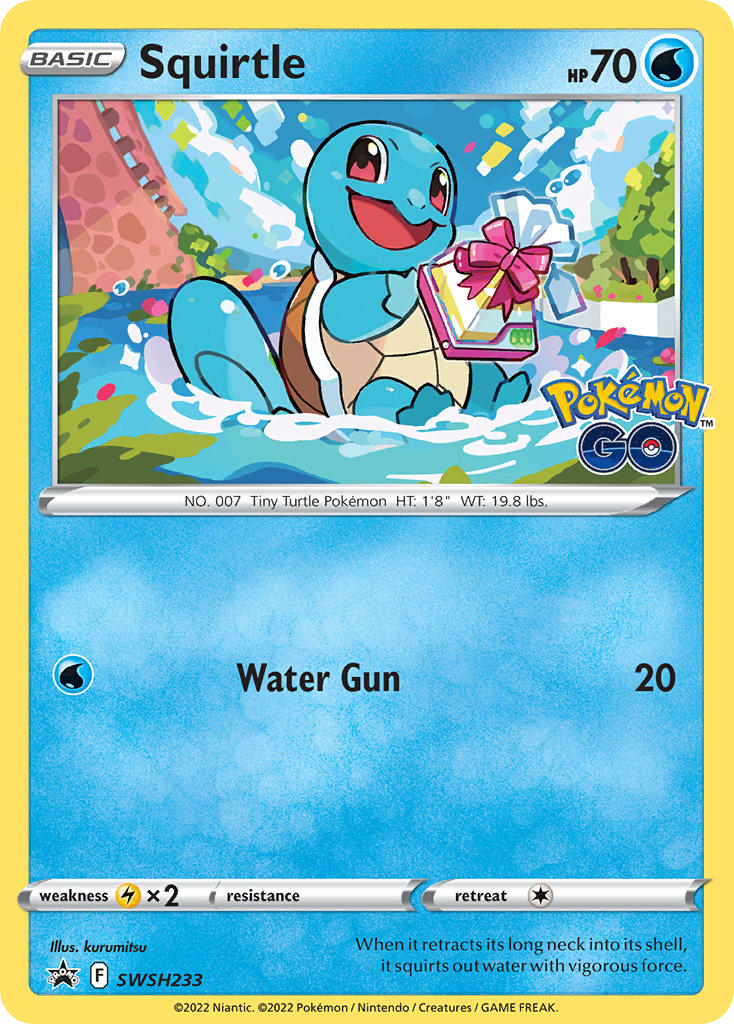 Squirtle - SWSH Black Star Promos SET-SWSH233