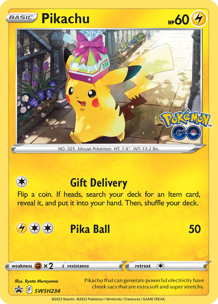 Pikachu - SWSH Black Star Promos SET-SWSH234