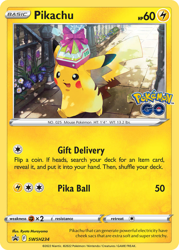 Pikachu - SWSH Black Star Promos SET-SWSH234