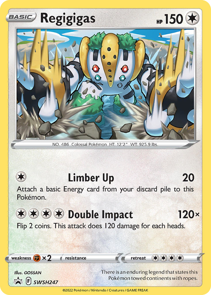 Regigigas - SWSH Black Star Promos SET-SWSH247
