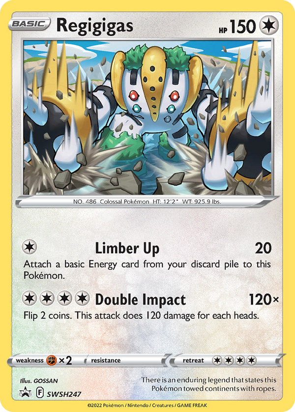 Regigigas - SWSH Black Star Promos SET-SWSH247