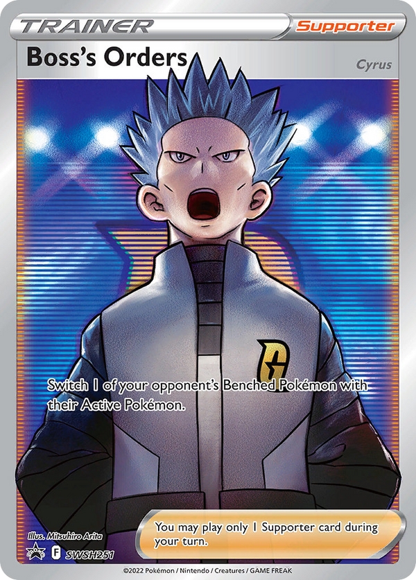 Boss's Orders - SWSH Black Star Promos SET-SWSH251