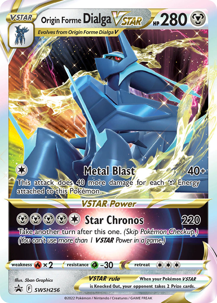Origin Forme Dialga VSTAR - SWSH Black Star Promos SET-SWSH256
