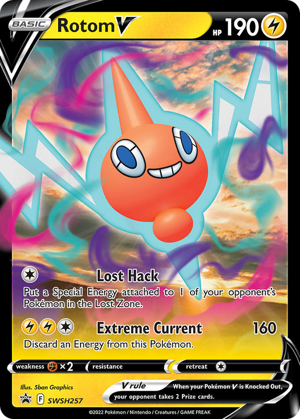 Rotom V - SWSH Black Star Promos SET-SWSH257
