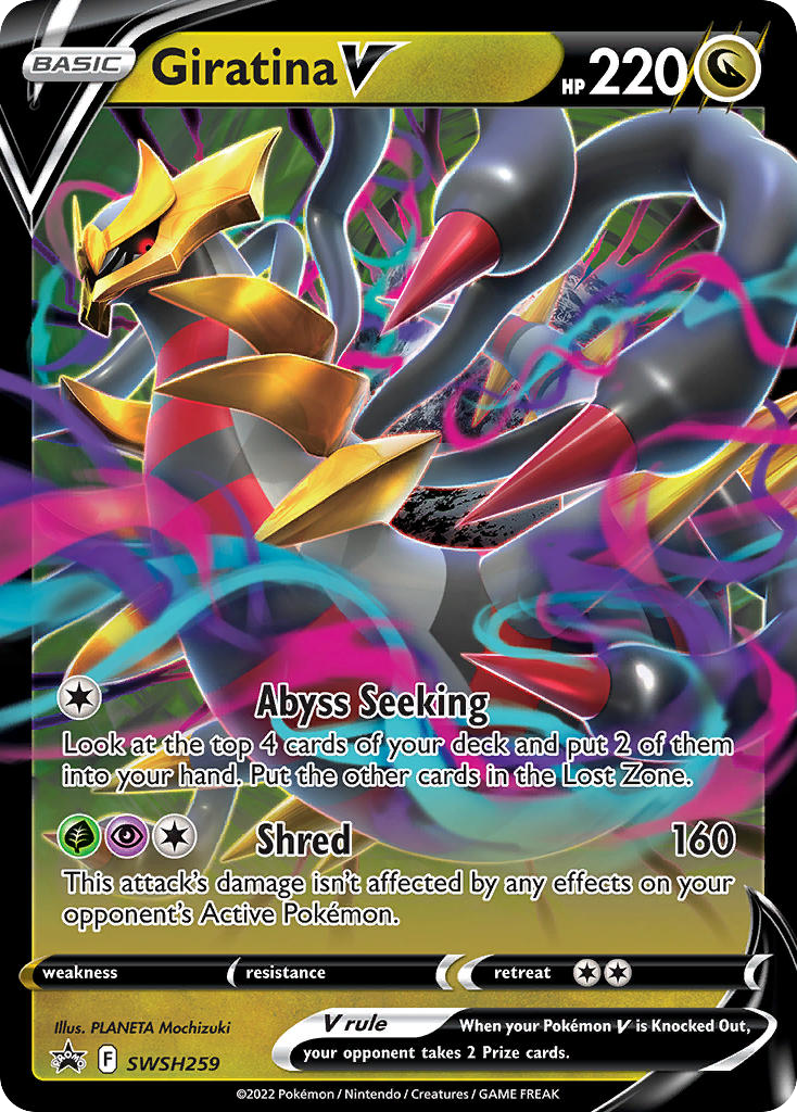 Giratina V - SWSH Black Star Promos SET-SWSH259