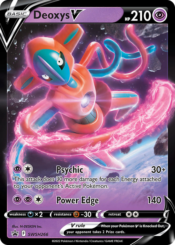 Deoxys V - SWSH Black Star Promos SET-SWSH266