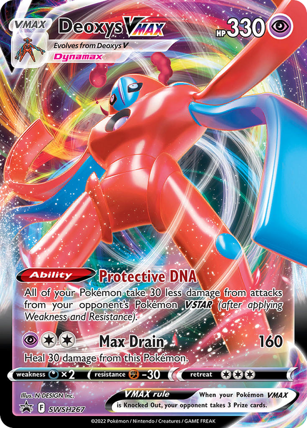 Deoxys VMAX - SWSH Black Star Promos SET-SWSH267