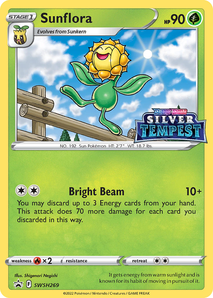 Sunflora - SWSH Black Star Promos SET-SWSH269
