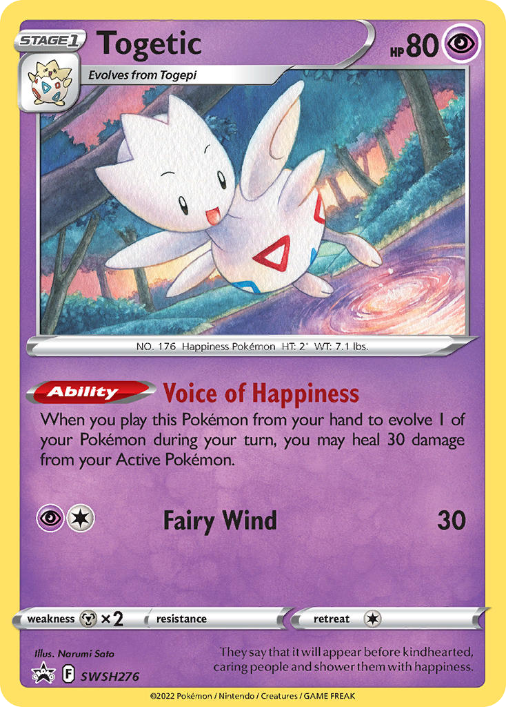 Togetic - SWSH Black Star Promos SET-SWSH276