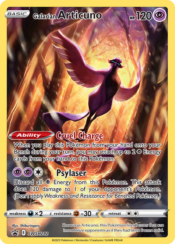 Galarian Articuno - SWSH Black Star Promos SET-SWSH282