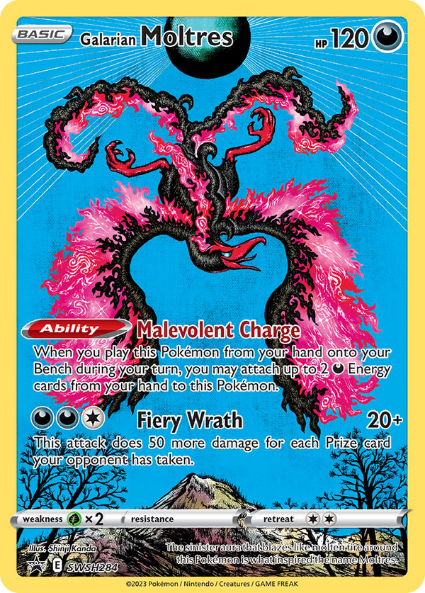 Galarian Moltres - SWSH Black Star Promos SET-SWSH284