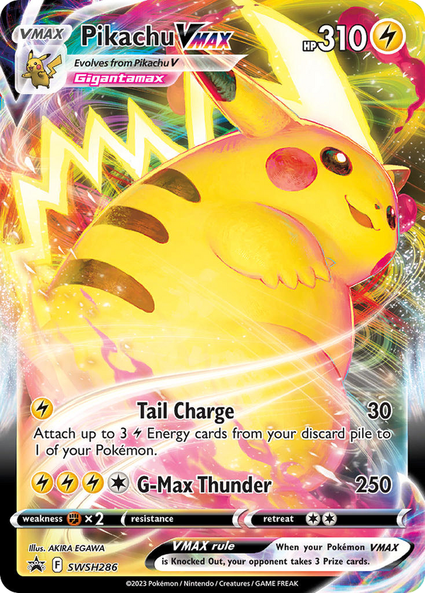 Pikachu VMAX - SWSH Black Star Promos SET-SWSH286