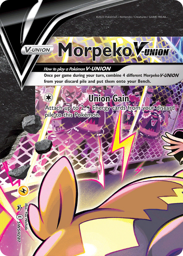 Morpeko V-UNION - SWSH Black Star Promos SET-SWSH287