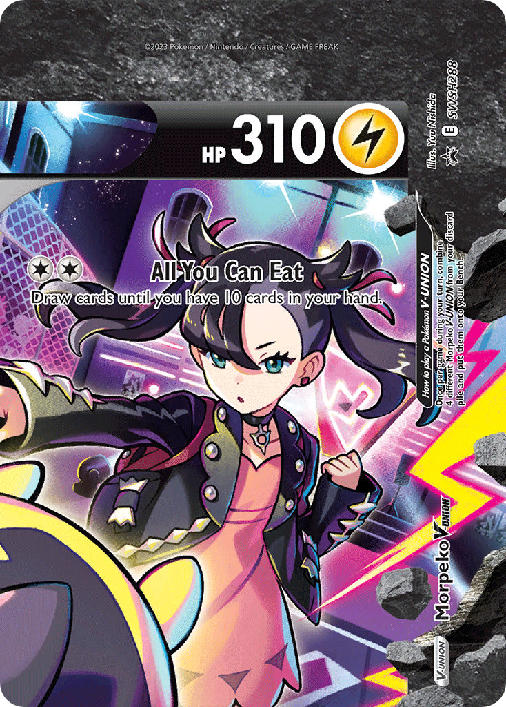 Morpeko V-UNION - SWSH Black Star Promos SET-SWSH288