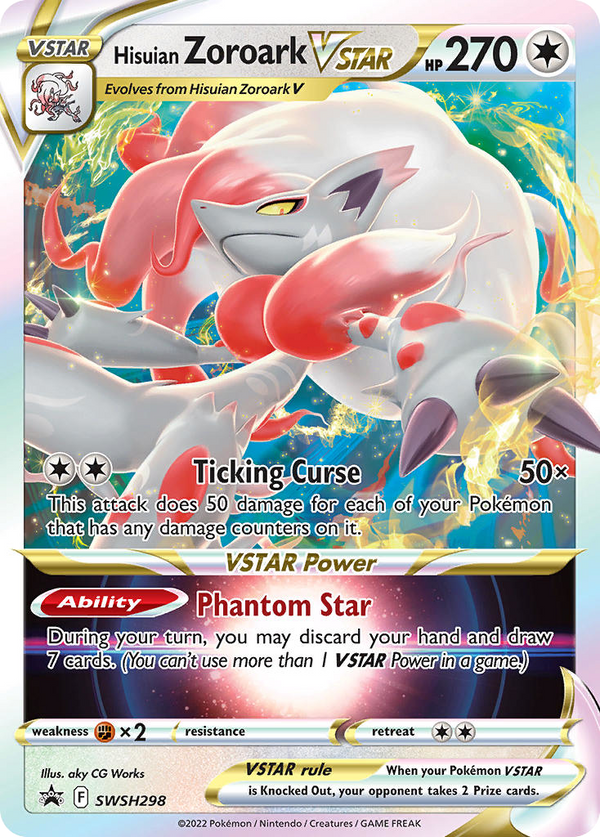 Hisuian Zoroark VSTAR - SWSH Black Star Promos SET-SWSH298